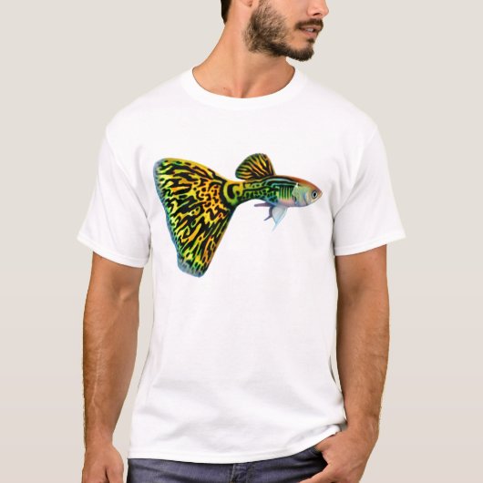 Cobra Snakeskin Guppy T-Shirt (Voorkant)