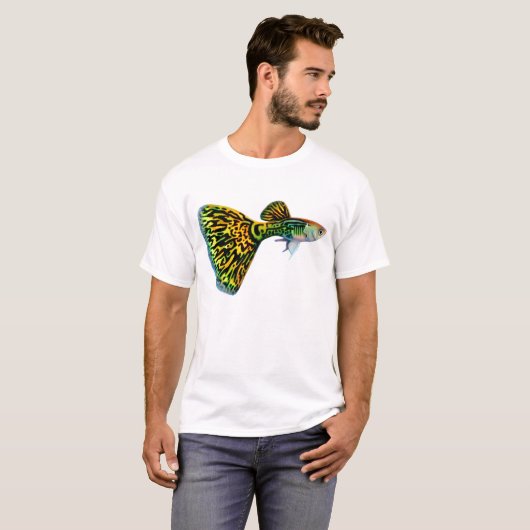 Cobra Snakeskin Guppy T-Shirt (Voorkant volledig)
