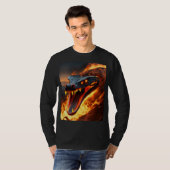 Cobra stijlvol en uniek design T-shirt (Voorkant volledig)