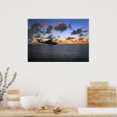 Cobra Sunset Poster (Keuken)