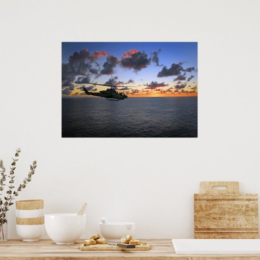 Cobra Sunset Poster (Keuken)