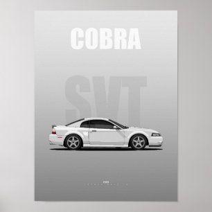 Cobra SVT American Muscle-auto Poster
