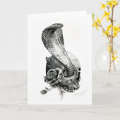 COBRA-Wenskaart Kaart (Gele Bloem)