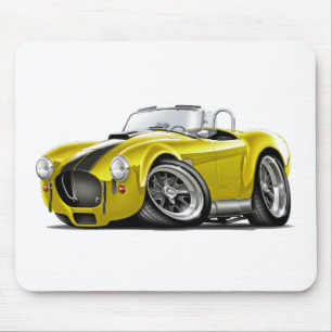 Cobra Yellow-Black Car Muismat