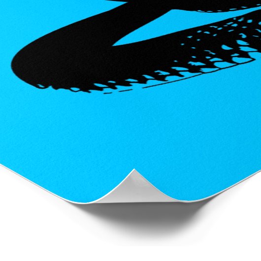 Cobra - zwart poster (Hoek)