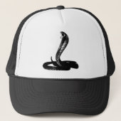 Cobra - zwart trucker pet (Voorkant)