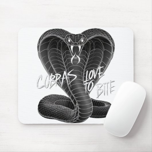 COBRAS LOVE TO BITE MUISMAT (Met muis)