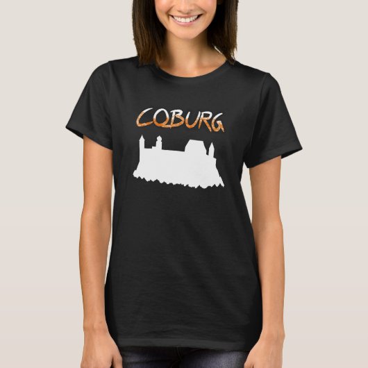 Coburg Mit Der Veste Veste Coburg Castle T-shirt (Voorkant)