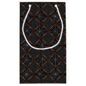 Cobweb Checkerboard Klein Cadeauzakje (Achterkant)