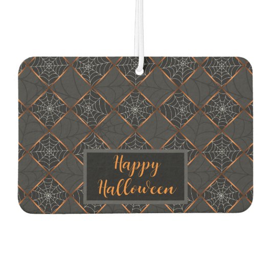 Cobweb Checkerboard Luchtverfrisser (Voorkant)