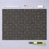 Cobweb Checkerboard Tissuepapier (Craft)