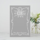 Cobweb EEK Briefpapier (Staand voorkant)