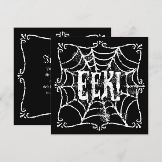 Cobweb EEK Kaart (Voorkant / Achterkant)