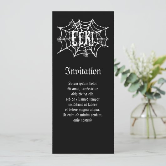 Cobweb EEK Kaart (Staand voorkant)