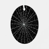 Cobweb Gothic Metalen Ornament (Voorkant links)