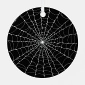 Cobweb Gothic Metalen Ornament (Achterkant)
