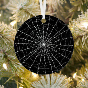 Cobweb Gothic Metalen Ornament