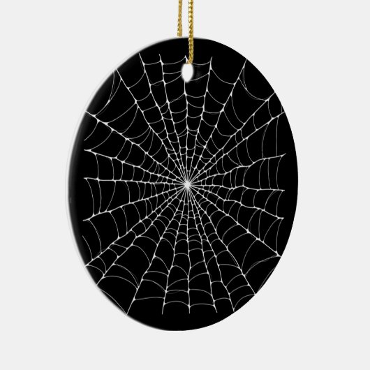 Cobweb Gotische Spinnenweb Keramisch Ornament (Rechts)
