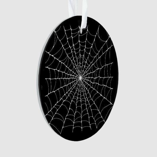 Cobweb Spooky Gothic Ornament (voorkant)