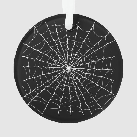 Cobweb Spooky Gothic Ornament (achterkant)
