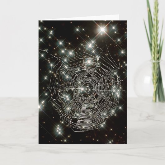 Cobweb Stars Card Kaart (Voorkant)