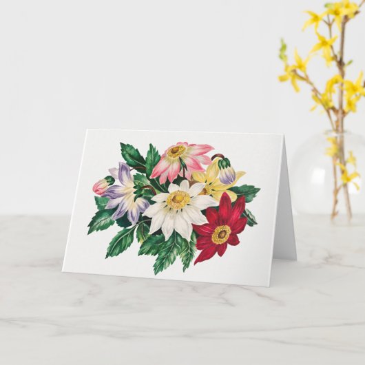 Cobweb Valentijn, fijn kunstschilderij, Kaart (Gele Bloem)