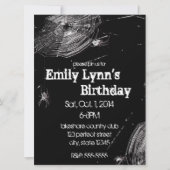 Cobwebs and White Spiders Birthday Kaart (Voorkant)