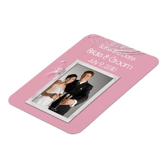 Cobwebs en witte spinnen sparen de Datum Magneet (Linkerzijde)