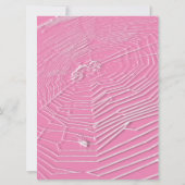 Cobwebs & White Spiders Virtual Wedding Kaart (Achterkant)