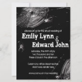 Cobwebs & White Spiders Virtual Wedding Kaart (Voorkant)