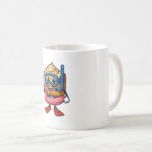 CobyBiscuit – Flamingo Snorkel Editie Koffiemok (Voorkant rechts)