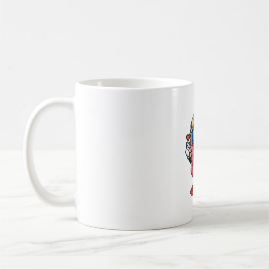CobyBiscuit – Flamingo Snorkel Editie Koffiemok (Links)