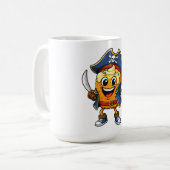CobyBiscuit Piraat Editie | MiniSnackWorld Koffiemok (Voorkant links)