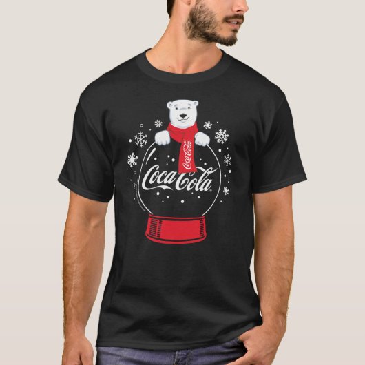 Coca-Cola - Polar Bear Snow Globe T-shirt (Voorkant)