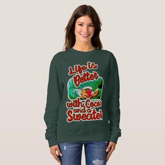 Coca Fun Holiday Sweater (Voorkant volledig)