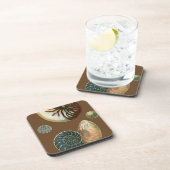 Coca Shell Bier Onderzetter (Rechterzijde)