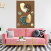 Coca Shell Canvas Afdruk (Insitu (Woonkamer))