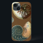 Coca Shell Case-Mate iPhone Case<br><div class="desc">Haal dit unieke,  met een mondspoeling gewassen rode en blauwe Conch-afbeelding op uw volgende product. Deze geweldige cacao achtergrond deze twee unieke seizoenshellen. Neem het strand mee waar je ook gaat.</div>