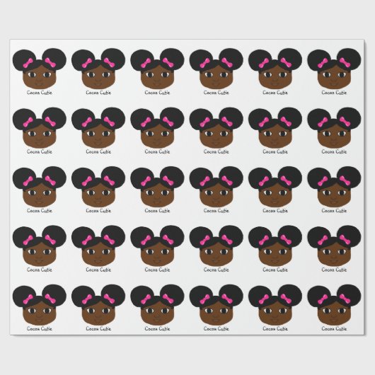 Cocacadeelten Cadeaupapier (Vlak)