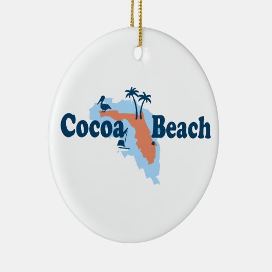 Cocacaoband - Kaartontwerp. Keramisch Ornament (Rechts)