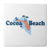 Cocacaoband - Kaartontwerp. Tegeltje (Voorkant)