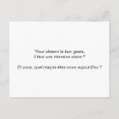 Cocaching Card: "De drie mazen" Briefkaart (Achterkant)