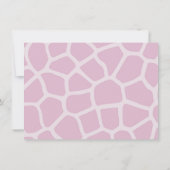 Cocalo Jacana Animals Baby Shower Invitations Kaart (Achterkant)