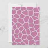 Cocalo Jacana Monkey Baby Shower-uitnodigingen Kaart (Achterkant)