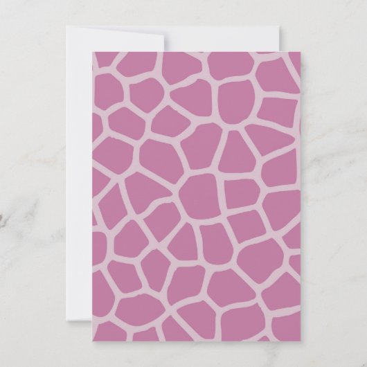 Cocalo Jacana Monkey Baby Shower-uitnodigingen Kaart (Achterkant)