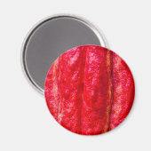 cocaovrucht rood magneet (Voorkant / Achterkant)