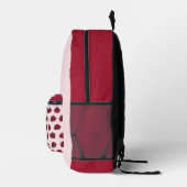 Coccinelle Bedrukte Rugzak (Rechts)