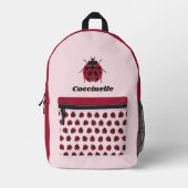Coccinelle Bedrukte Rugzak (Voorkant)