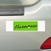 Coccinelle Harmonia zen Bumpersticker (Op auto)