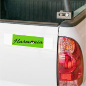 Coccinelle Harmonia zen Bumpersticker (Op Truck)